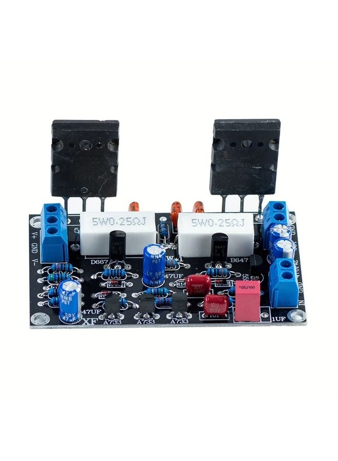 100W Hifi Audio Amplifier Board Mono Channel 1pc with 2SC5200 and 2SA1943 Transistors - Image 4
