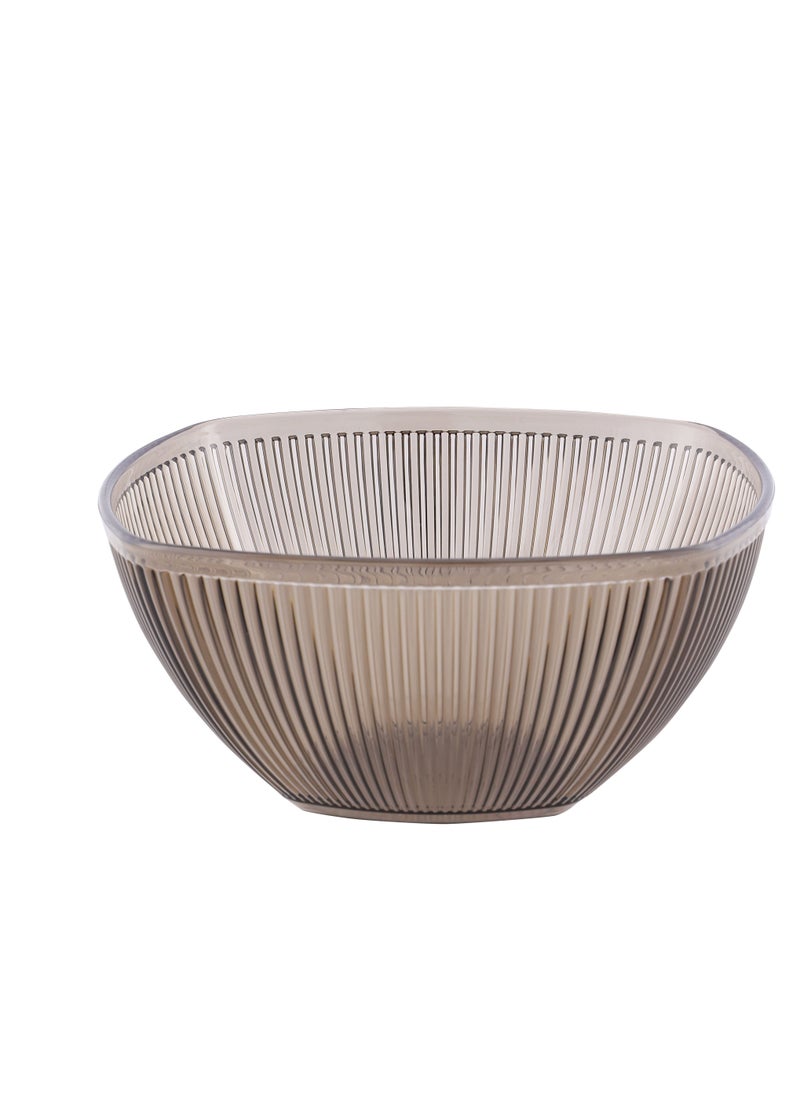 DELCASA Delcasa Smoked Gray Acrylic Bowl  - Image 2