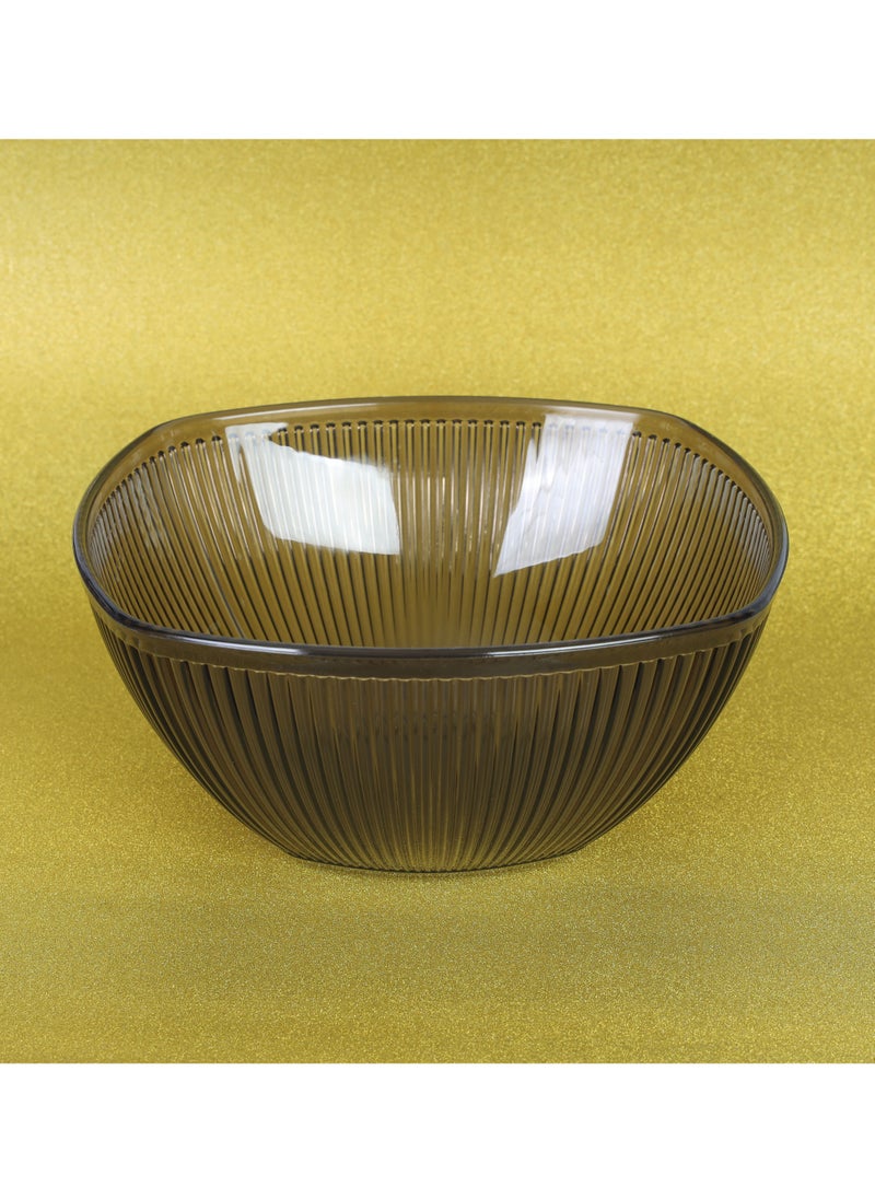 DELCASA Delcasa Smoked Gray Acrylic Bowl  - Image 1