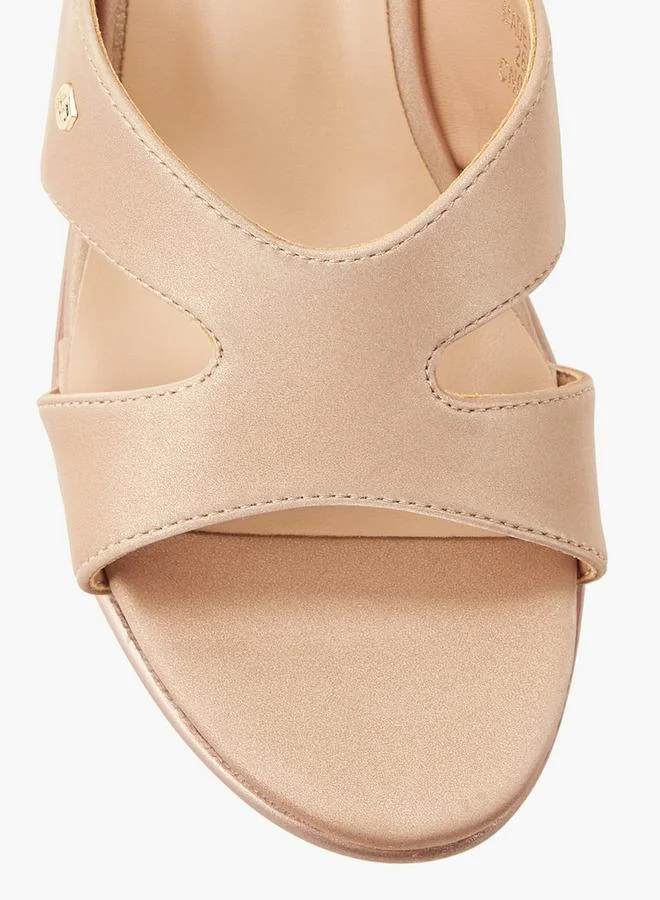 Surestep NUDE Women Wedge Heel Sandals for Women | Best Price UAE