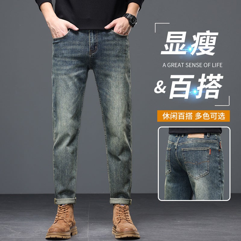 Unisex Classic Denim Jeans Loose Fit Daily Outdoor Wear - Image 4