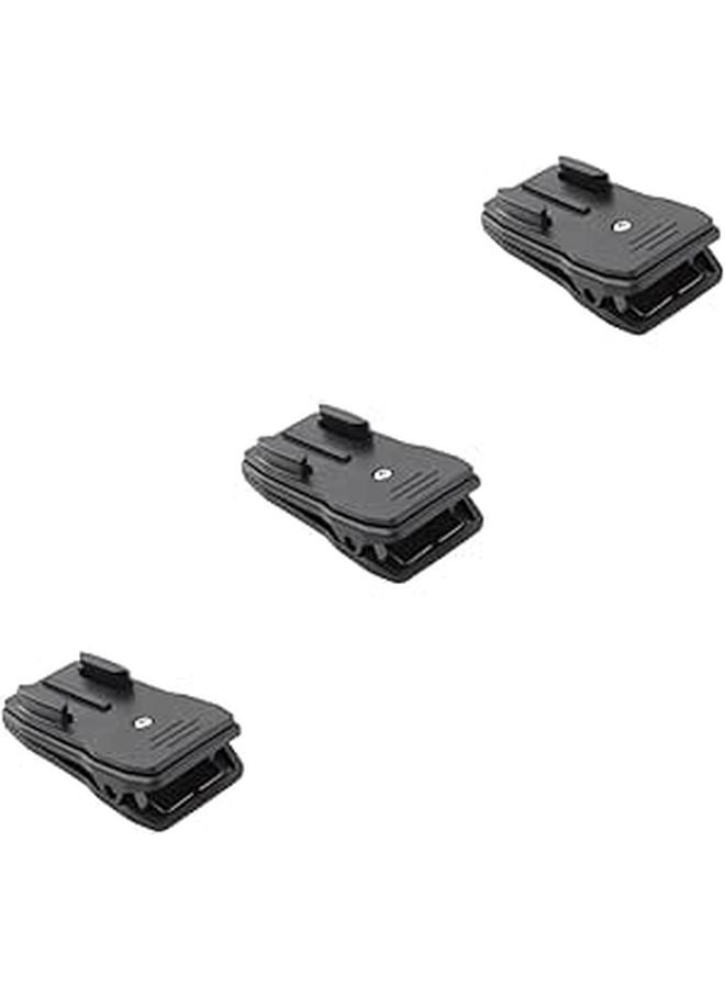 Generic 3Pcs Black Camera Clip Mount for Backpack Hiking Photography ...
