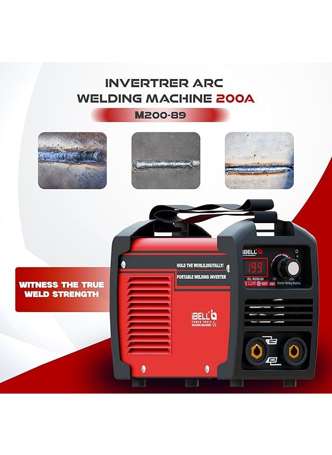 200 89 Inverter Arc Compact Welding Machine Igbt 200A With Hot Start And Anti Stick Functions