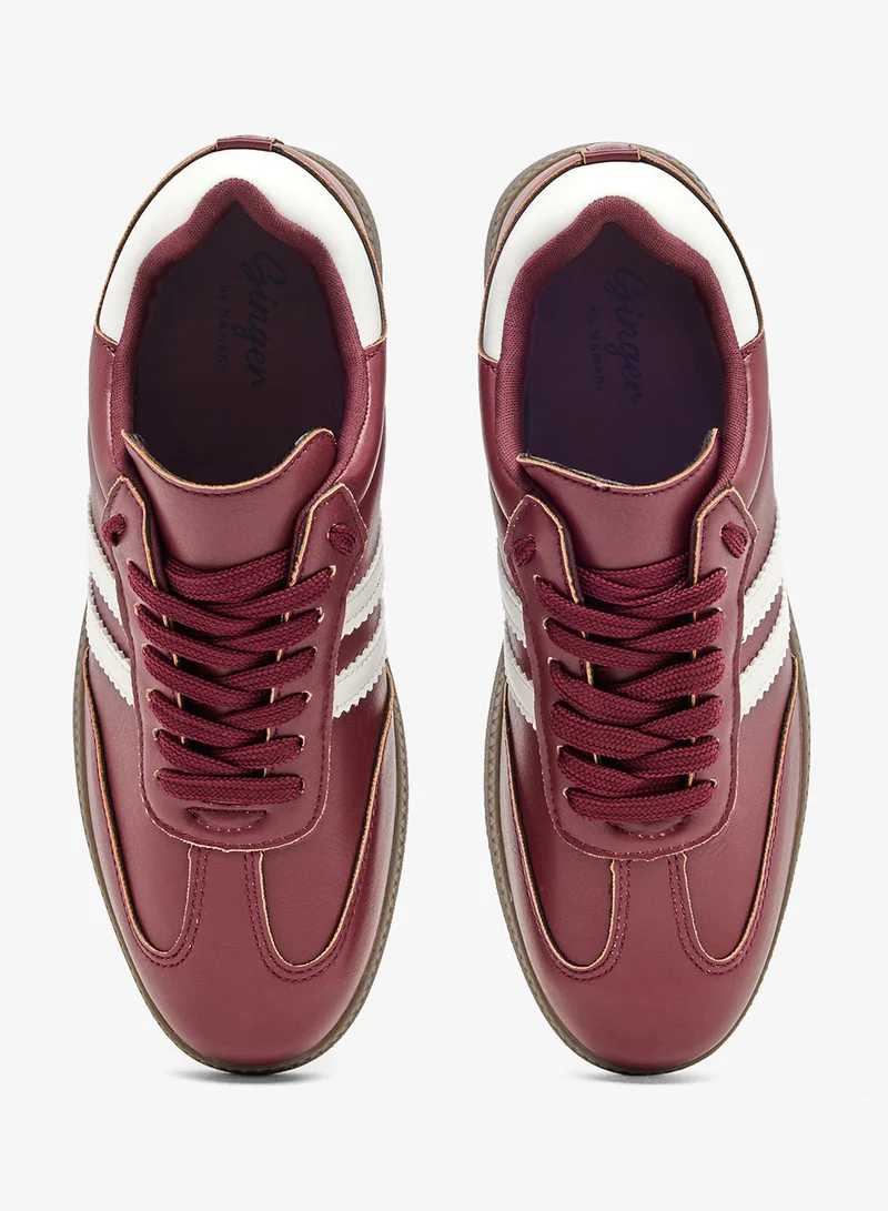 جينجر Retro Court Sneakers