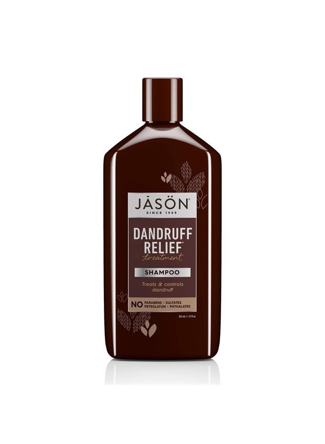 Jason Dandruff Relief Treatment Shampoo 12 oz (Pack of 2)