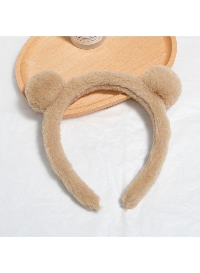 Animal Ear Headbands Birthday hat bear headband Halloween Costume Accessories Cute Fancy Headwear for Girls & Women - Image 5