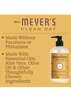 MRS. MEYER'S CLEAN DAY Liquid Hand Soap, Cruelty Free and Biodegradable Hand Wash Formula Made with Essential Oils, Honeycomb Scent, 12.5 Ounce Bottle - pzsku/Z21EF7B6AEDA773D8C853Z/45/_/1740628390/db6b8a2f-6425-4583-973a-9844179569be