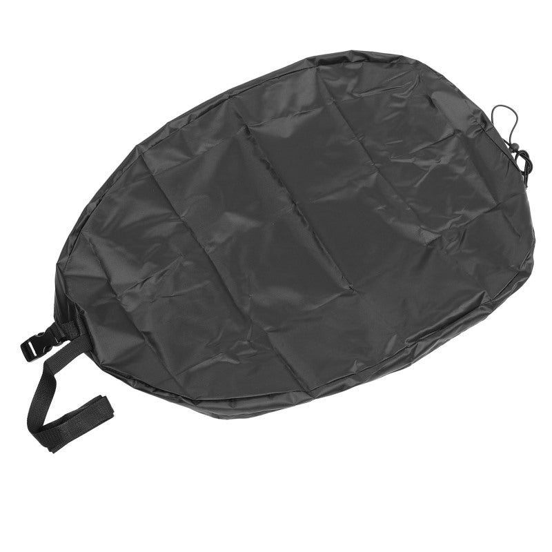 Kayak Cockpit Cover: 420D Oxford Fabric Waterproof Abrasion Resistant Tear Resistant - All Round Coverage Stable Easy To Install Cockpit Protector for Outdoor Storage Camping Beach Travel - Image 4