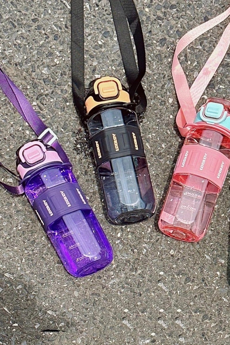 600ml Sports Water Bottle for Kids – Portable, Safe & Leak Resistant - Image 1