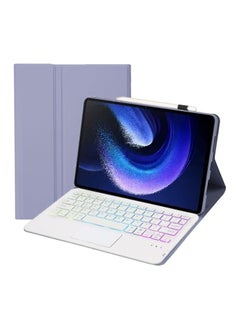 Backlit Keyboard Case Compatible with Huawei MatePad 11.5 S (2024) 11.5‑inch Detachable Wireless Touchpad Trackpad Keyboard Cover for Huawei MatePad 11.5" S
