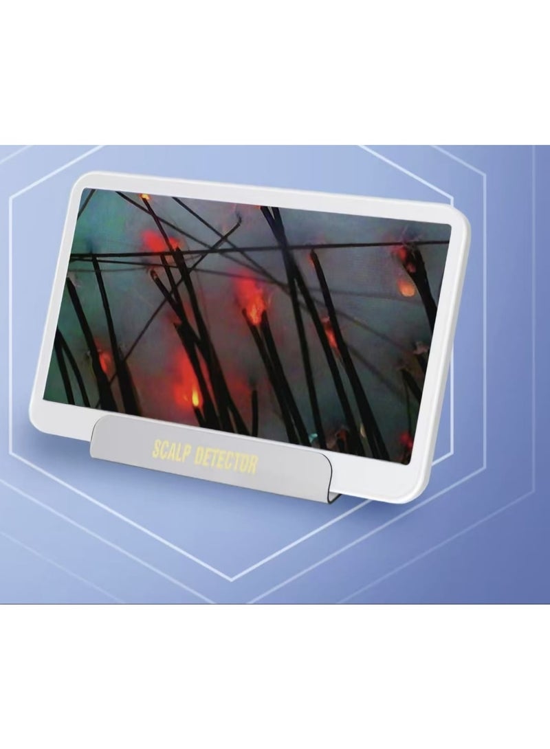 Scalp Detector with Monitor, Hair Analysis System, Digital Display Screen Diagnosis MultiFunctional Hair Follicle Skin Analyser - Image 2
