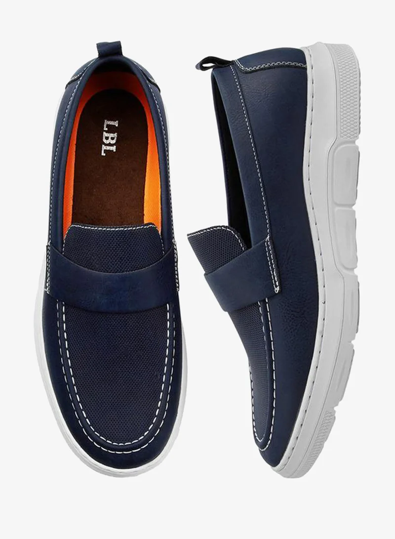 ال بي ال من شو اكسبرس حذاء لوفرز سهل الارتداء بلسان سحب