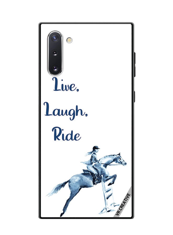 VR CREATIVE Protective Case Cover For Samsung Galaxy Note10 5G Horse Design Multicolour - Image 1