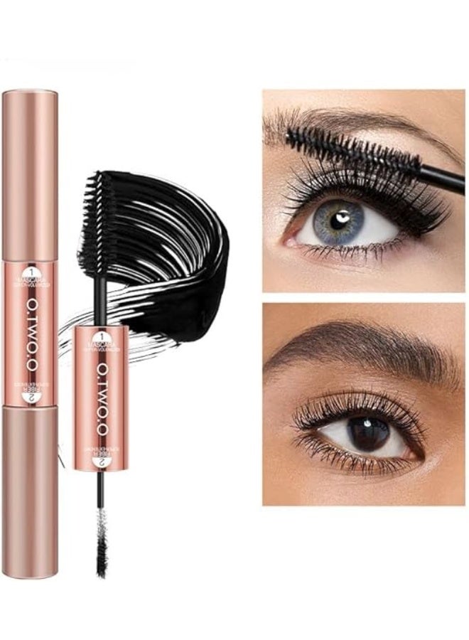 OTWOO O.TWO.O Miracle 2 in 1 Mascara – Lengthening & Volumizing Double Brush - Image 4