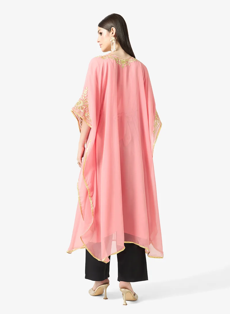 ارابيان كلوزيت Elegant Embroidered Kaftan Dress