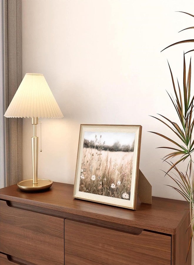 ASTRDECOR Framed Nature Wall Art Prints, Vintage Wildflower Field Landscape Canvas Wall Art Bedroom, Autumn Oil Painting Botanical Wall Art, Plant Pictures Farmhouse Wall Decor Living Room -10''x12'' - Image 4