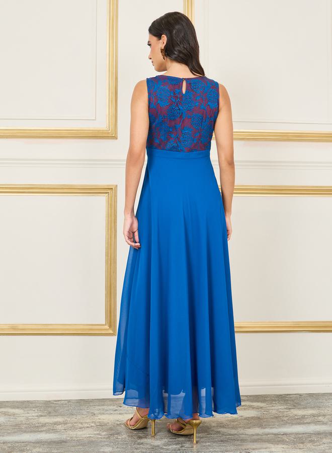 Styli Lace Bodice Maxi Dress  - Image 4
