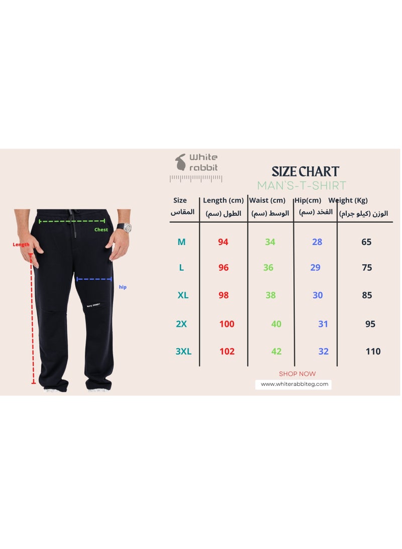 Cotton Elastic Waist Pants