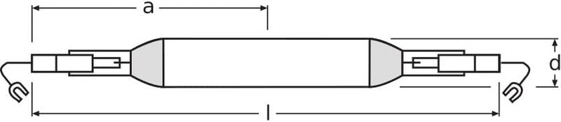 Osram Powerstar HQI-TS 2000W Classic Bulb - Image 2