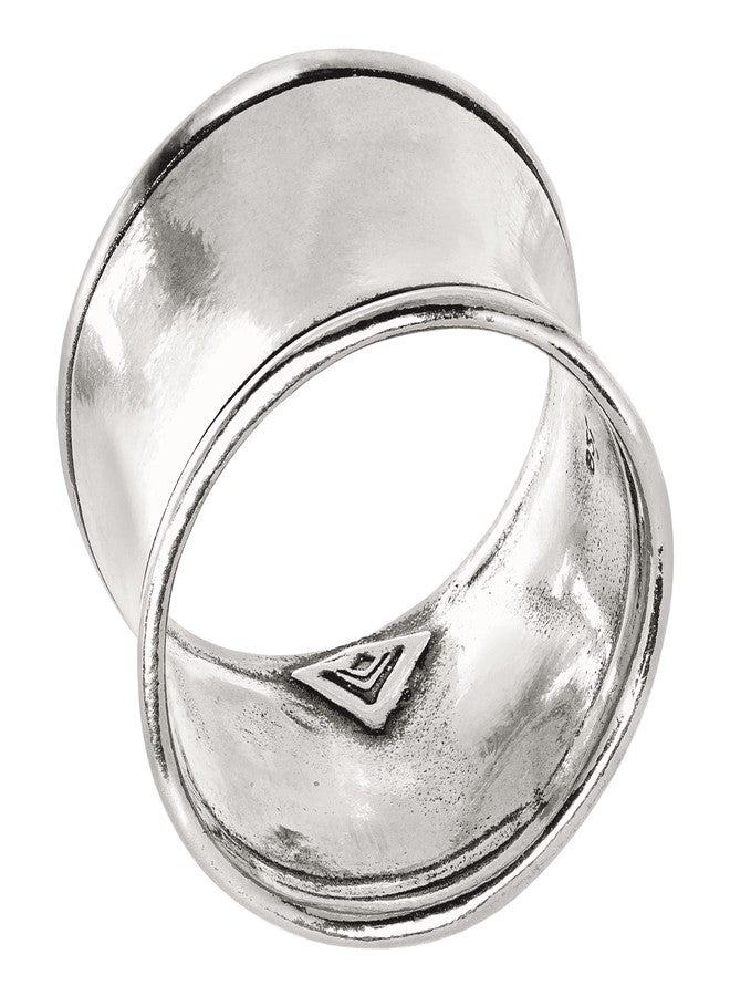 Silpada 'Hammered Cuff' Ring in Sterling Silver, Size 9, Size 9 - Image 3