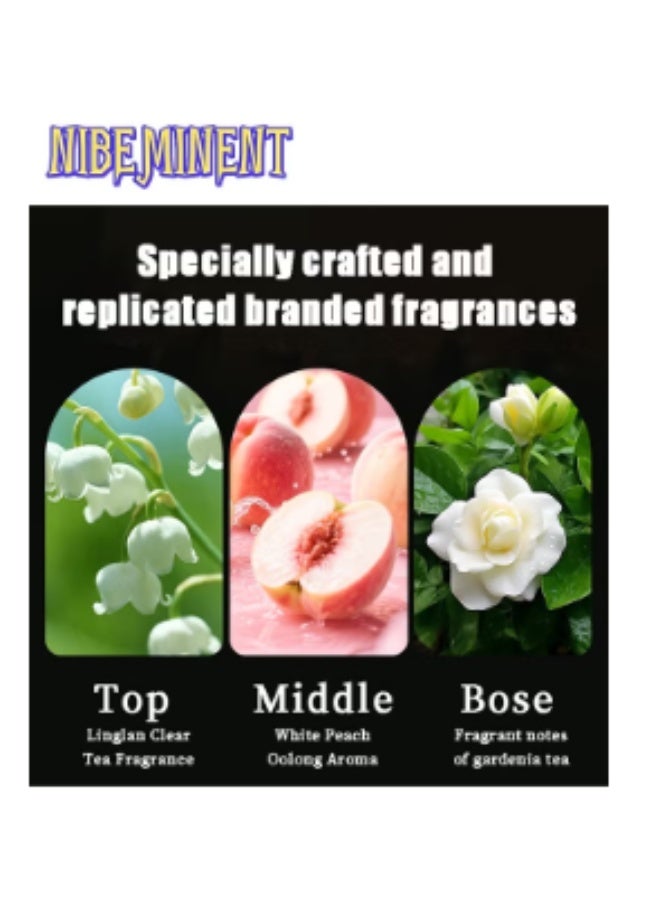 NIBEMINENT 120G Platycladus Orientalis & Usman Grass Shampoo Bar, Enriched with Ginseng, Platycladus Orientalis & Herbal Extracts, Gently Cleanses Hair, Hydrates & Moisturizes, Controls Oil, Lightweight & Non-Greasy, Suitable for All Hair Types, Christmas Gift - Image 5