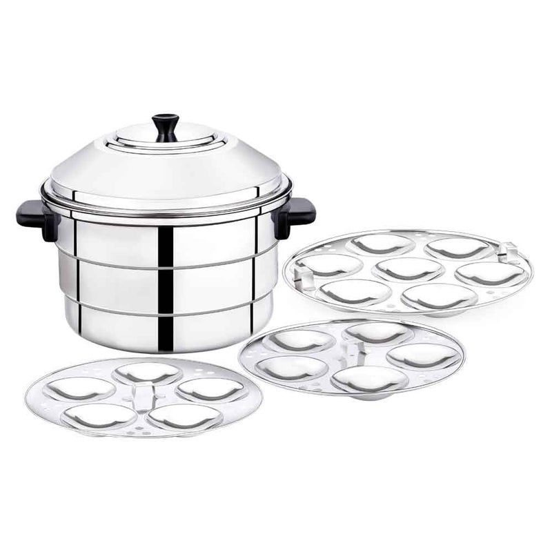 Premier Stainless Steel Induction Compatible Idly Pot-Medium