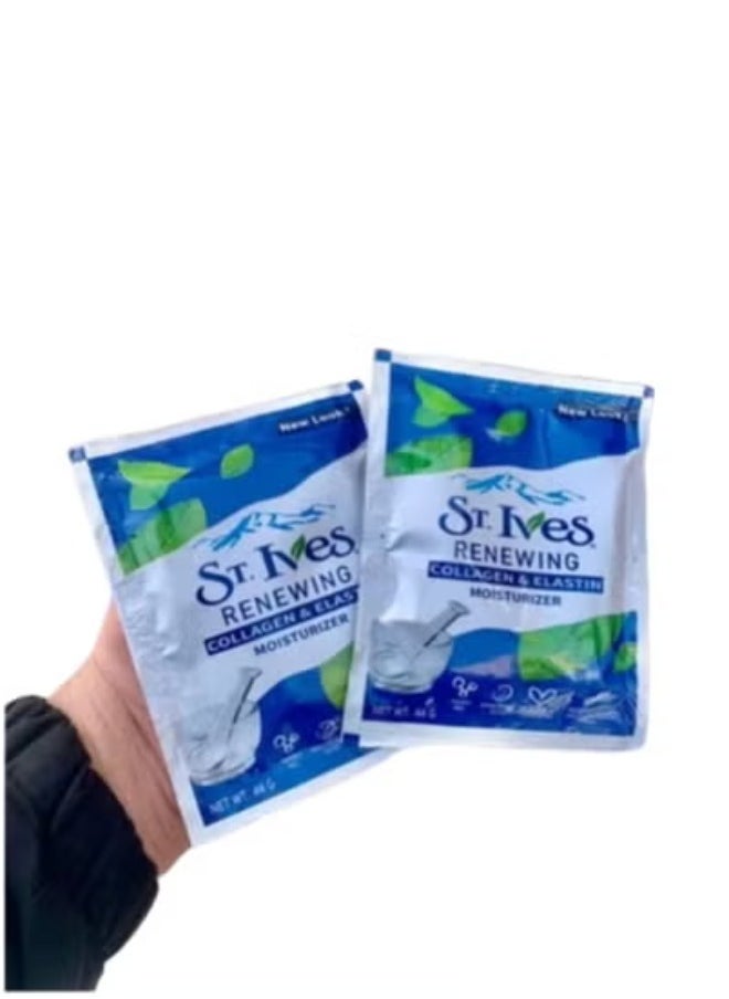 STIVES - St. Ives Facial Moisturizer Renewing Skin Collagen & Elastin - 2 Peses 44 g - Image 1