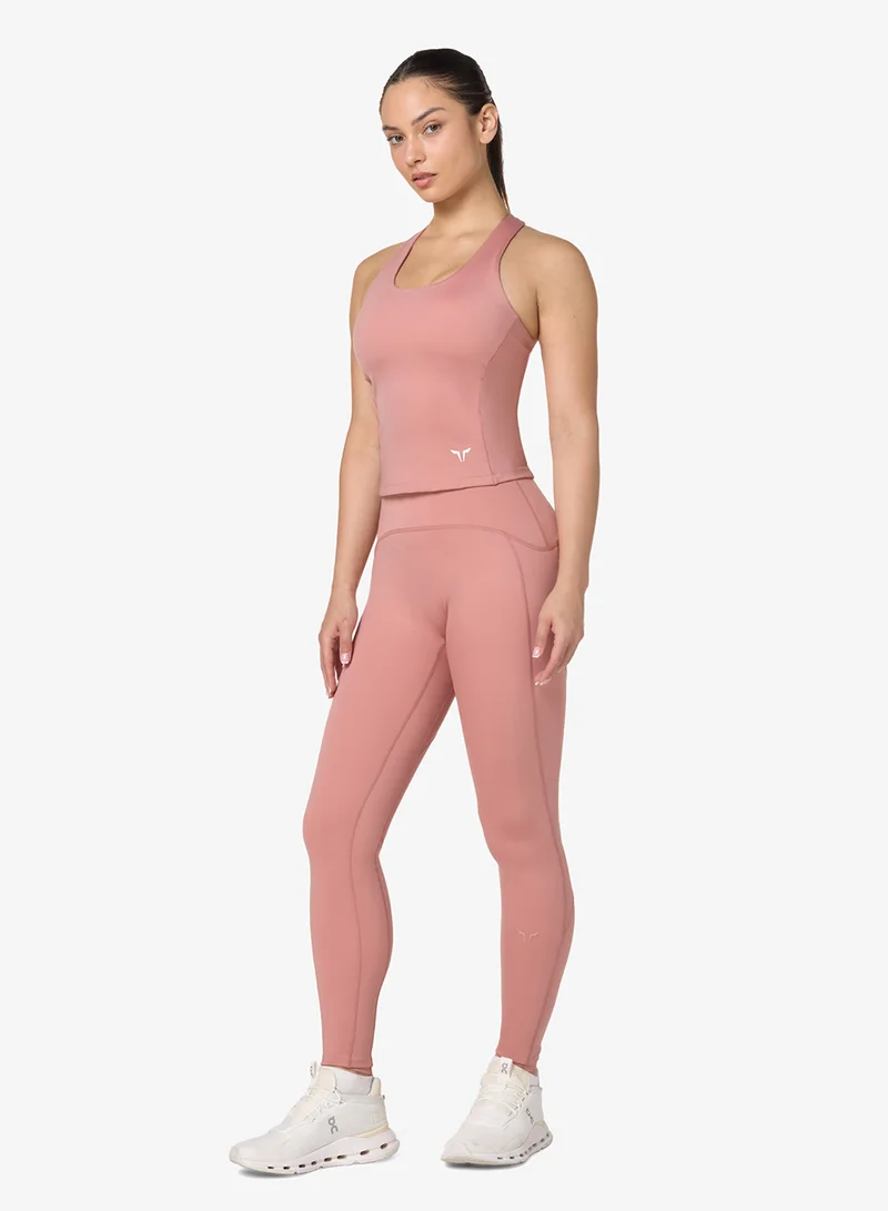 Squatwolf Ash Rose Performance Built-In Bra Tank for Women | Best Price UAE