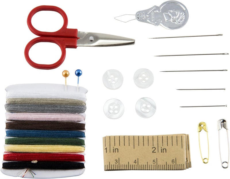 Singer Travel Sewing Kit with Mini Scissors and Assorted Notions - Multicolor - Image 2