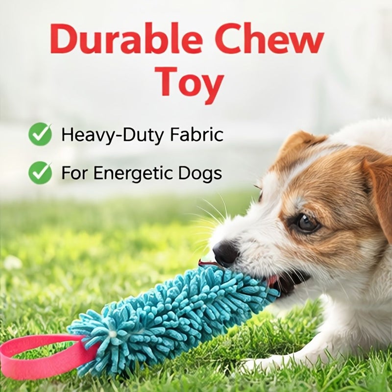 Blue Handcrafted Double Handle Dog Training Float Toy for Outdoor Interactive Tug of War Agility Water Play - Image 4