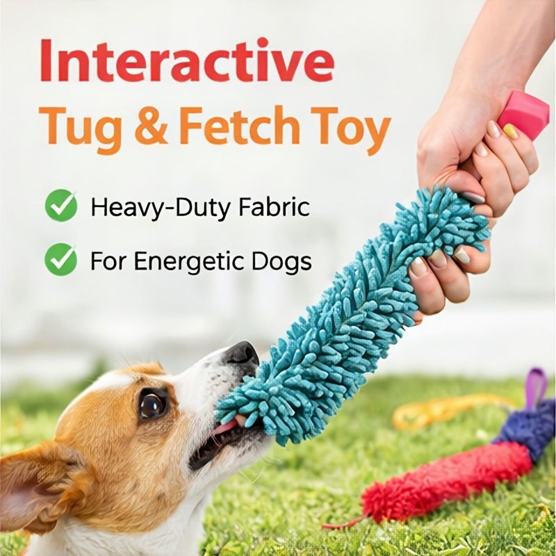 Blue Handcrafted Double Handle Dog Training Float Toy for Outdoor Interactive Tug of War Agility Water Play - Image 5