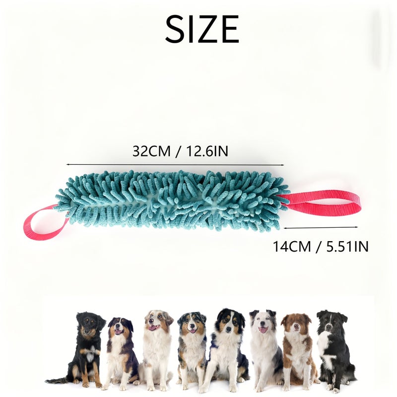 Blue Handcrafted Double Handle Dog Training Float Toy for Outdoor Interactive Tug of War Agility Water Play - Image 2