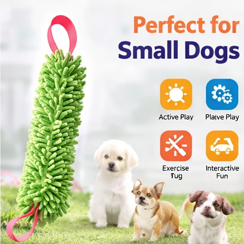 Blue Handcrafted Double Handle Dog Training Float Toy for Outdoor Interactive Tug of War Agility Water Play - Image 3