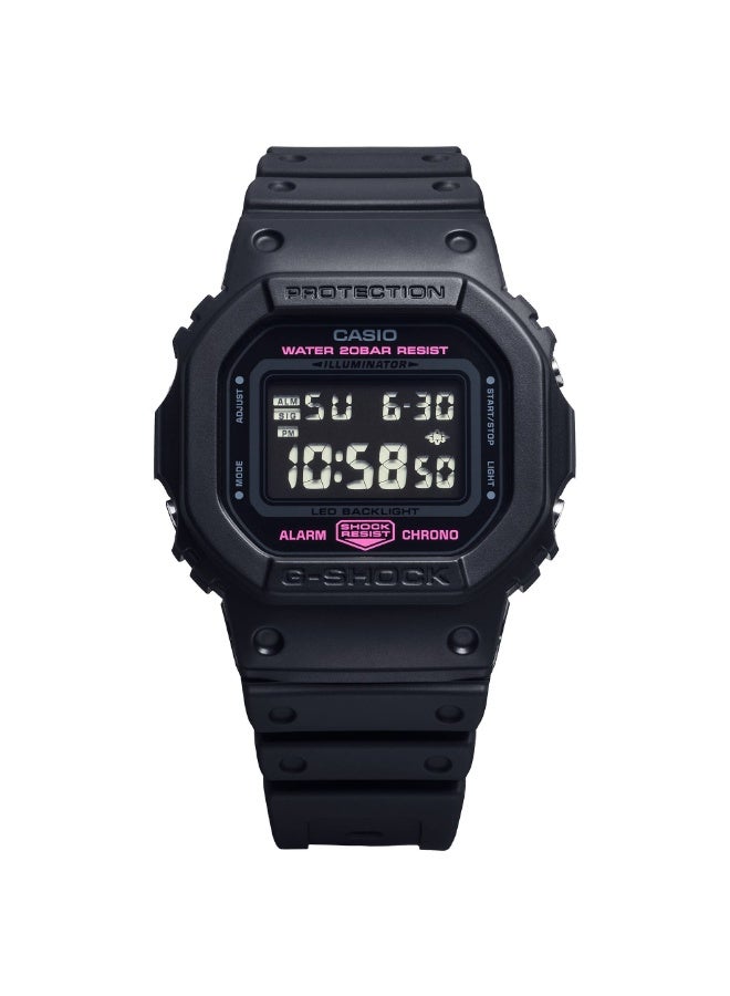 CASIO ساعة جي شوك الرقمية للرجال DW-5600PK-1DR-48.9 × 42.8 × 13.4 مم - Image 2