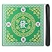 GUSTARIA Mahjong MatMahjong Game Table Mat with 3 Dice Carrying Bag315x315 Green Rubber AntiSlip Playmat for Mahjong Card Board Tile Games - Image 2