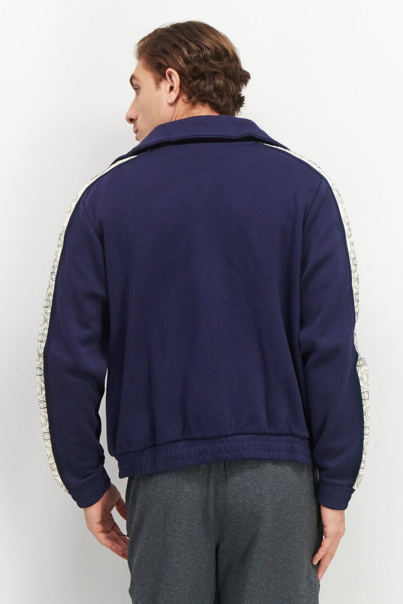 Puma x Palomo Men Sportswear Fit Long Sleeves Training Jacket, Navy Blue - Image 2