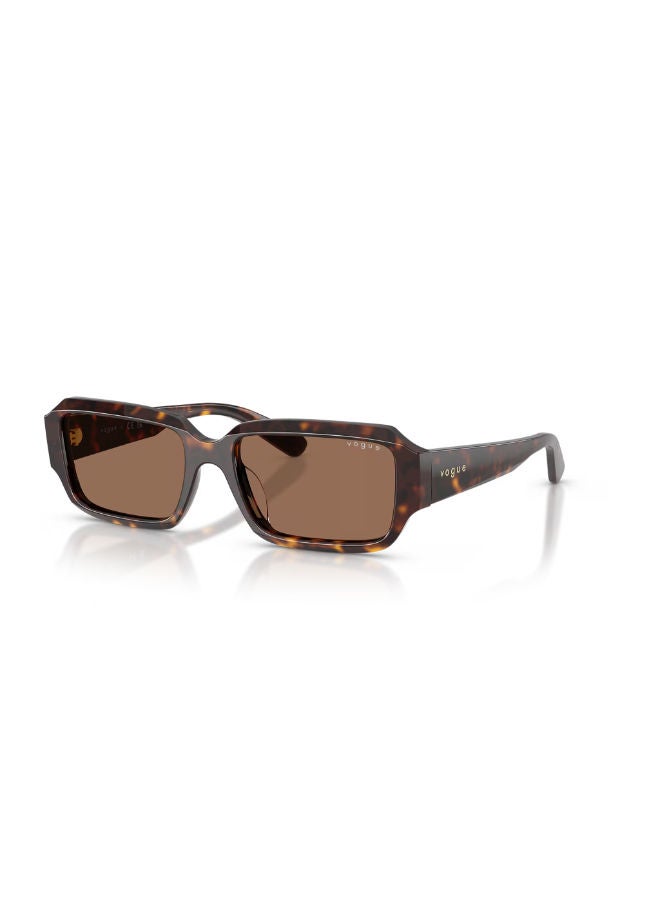 Vogue Full Rim Unisex Rectangular Sunglasses 54 0VO5693SU - Image 1
