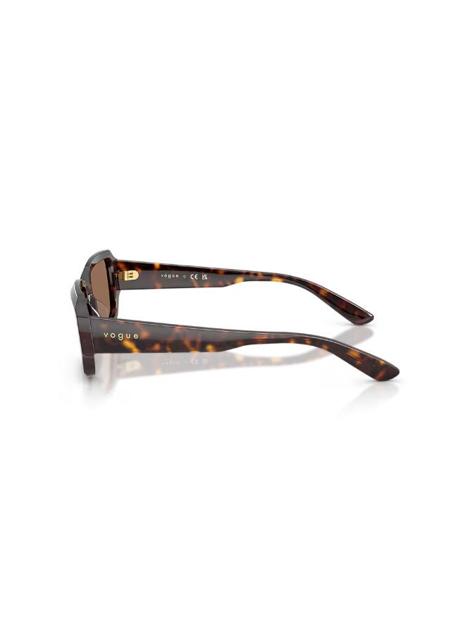 Vogue Full Rim Unisex Rectangular Sunglasses 54 0VO5693SU - Image 3