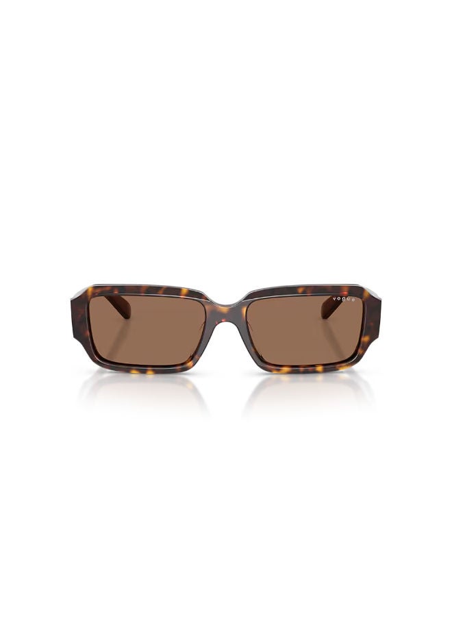Vogue Full Rim Unisex Rectangular Sunglasses 54 0VO5693SU - Image 2