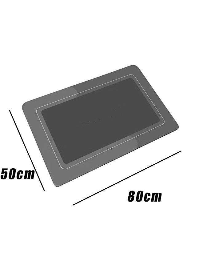 Super absorbent soft non-slip quick drying floor Bath Tub Mat - Image 5