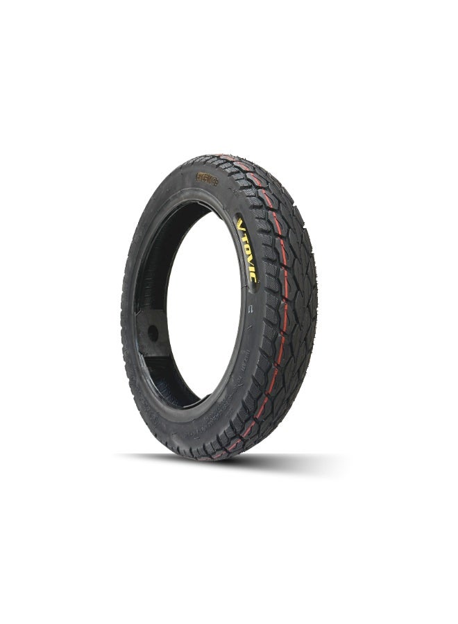 إطارات V-Tovic إطار سكوتر كهربائي مقاس 14×2.50 بدون أنبوب 60/65-254 إطار قوي مضاد للثقب بديل لسكوترات التوصيل والدراجات الكهربائية - Image 1