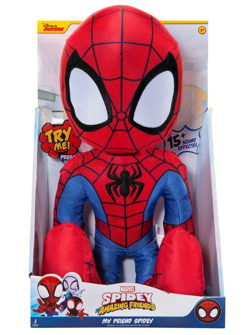 MARVEL SNF -Feature Plush My Friend Spidey - Image 1