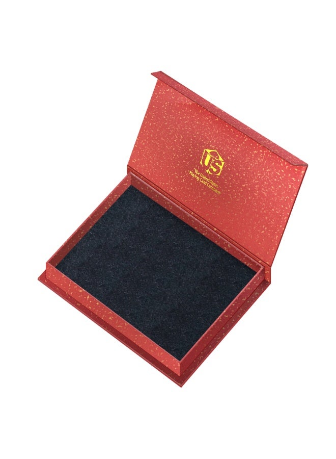 Bee Playing Cards Red Gift Box New Year Storage Box Snake Year Festive Gift Set Of 2 Red Gift Boxes 1 Piece