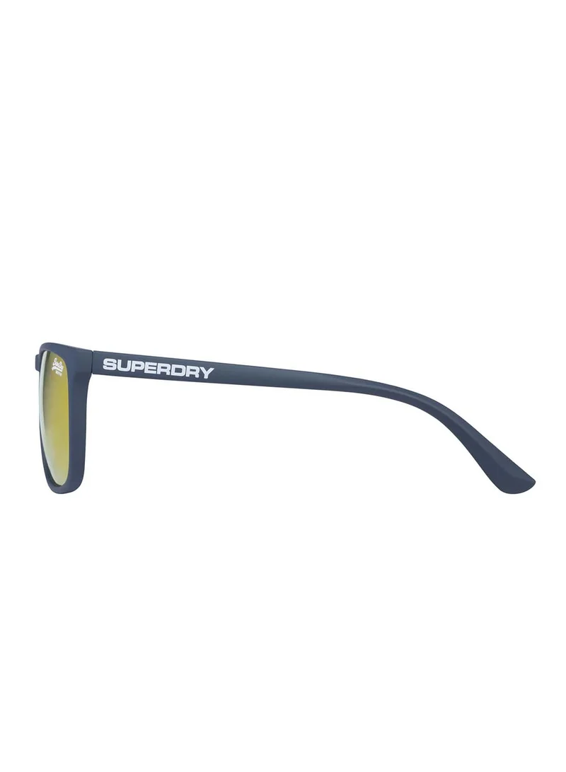 Superdry SHOCKWAVE Full-Rim Rectangular UV Protection Sunglasses - Red