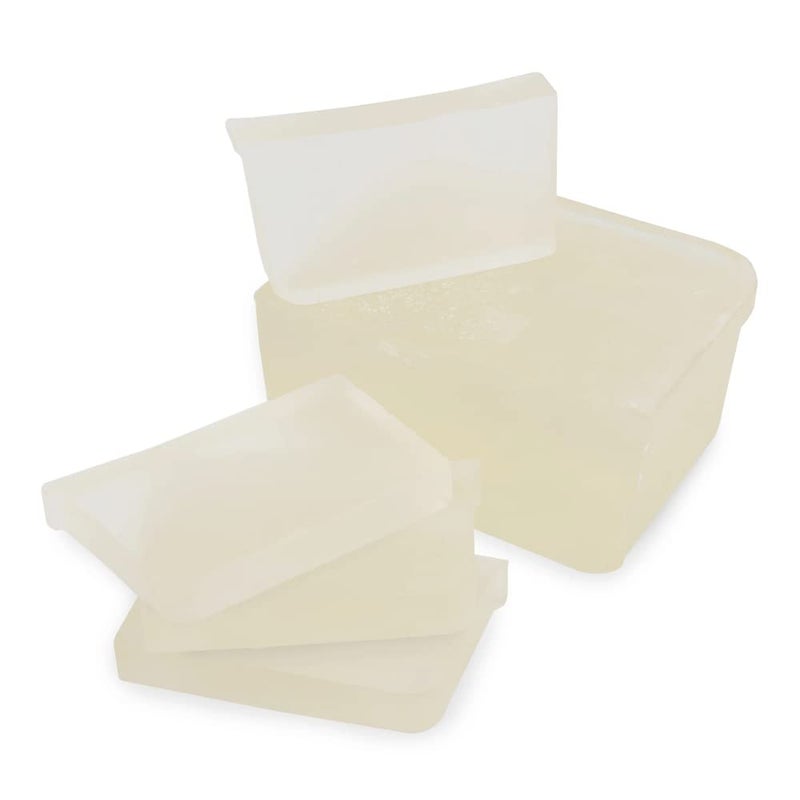 Primal Elements Clear Soap Base - Moisturizing Melt and Pour Glycerin Soap Base for Crafting and Soap Making, Easy to Cut, Unscented - 2 Pound - Image 2