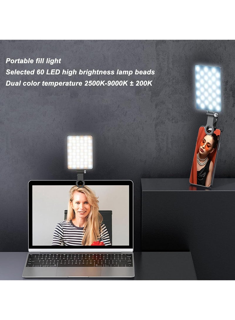 DUSALA Tri Color Temperature LUZ DE Mobile Camera Universal LED Light M21 for Videography and Photography - Image 5