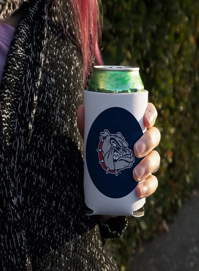 GRAPHICS & MORE Gonzaga University Bulldogs Logo Can Cooler - Drink Sleeve Hugger Collapsible Insulator - Beverage Insulated Holder - Image 3