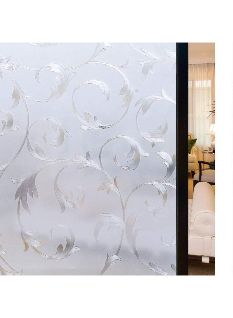 Y&D Window Film Decorative Privacy No Glue Glass Sticker For Door Home House Ofiice Heat Control Anti UV 90 x 200 cm  - Image 1