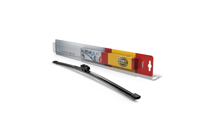 Hella OE Quality 10 Inch All Seasons GraphiteCoated Rubber Rear Flat Wiper Blade fits select Mini Citroen MercedesBenz Renault Seat Skoda Volkswagen 358179101 - Image 2