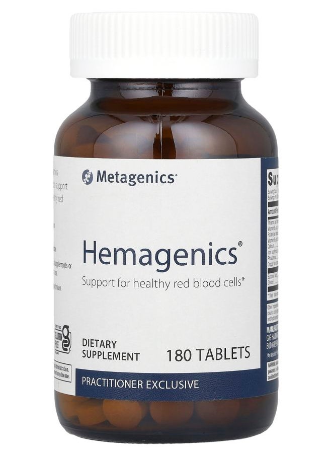 Metagenics Hemagenics® 180 Tablets 